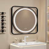 LED MIRROR IRON FRAME
